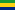 Flag for Gabun